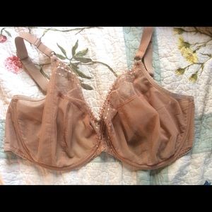 Elomi Matilda Bra pre-owned No Damage. Cafe 36HH/L